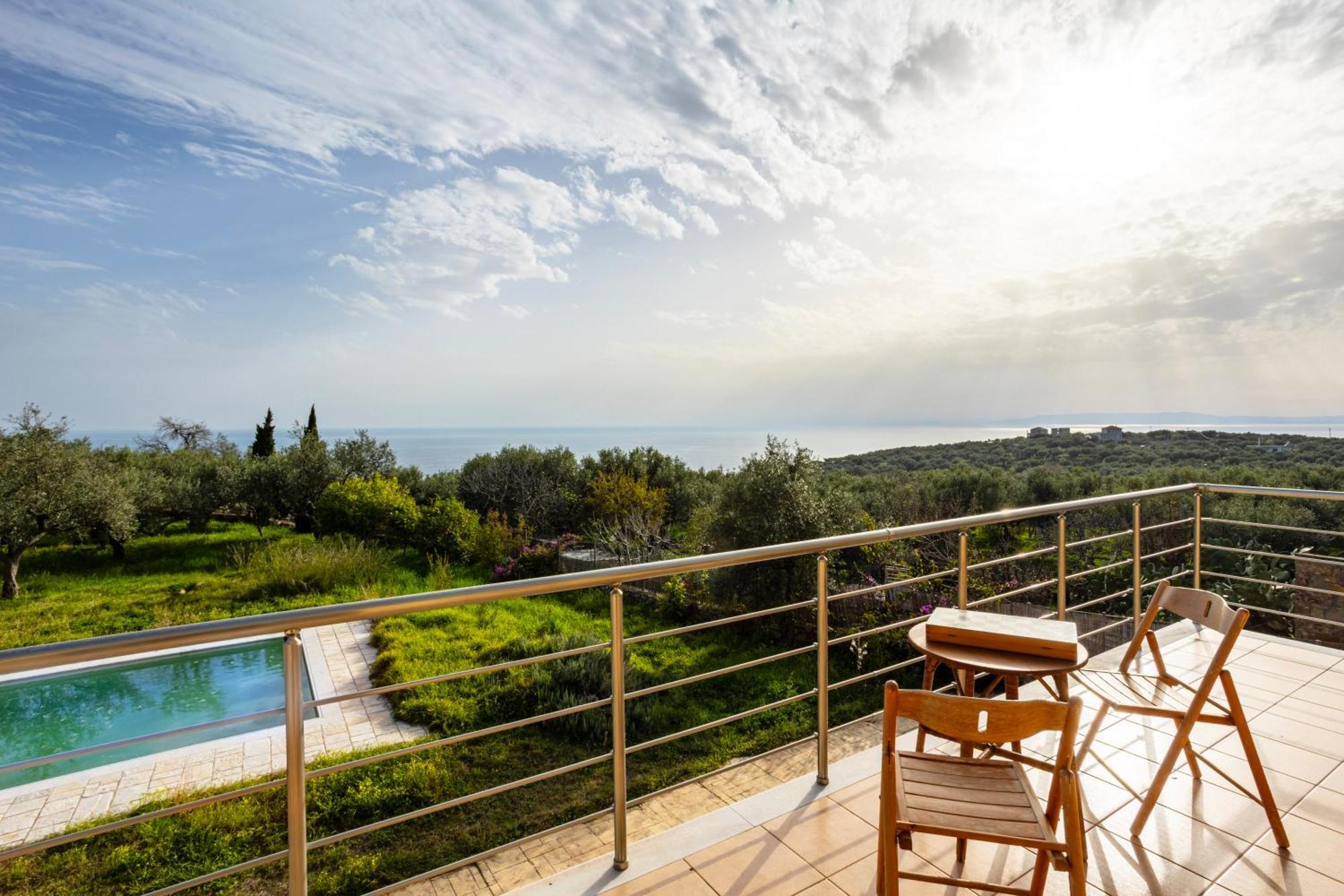 Villa Eleni - Private Pool Bliss Near Kardamili Proástion Buitenkant foto